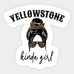 Yellowstone Kinda Girl Sticker